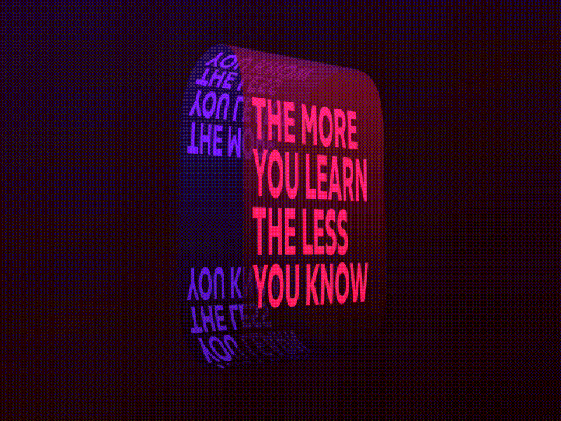 The Less You Know